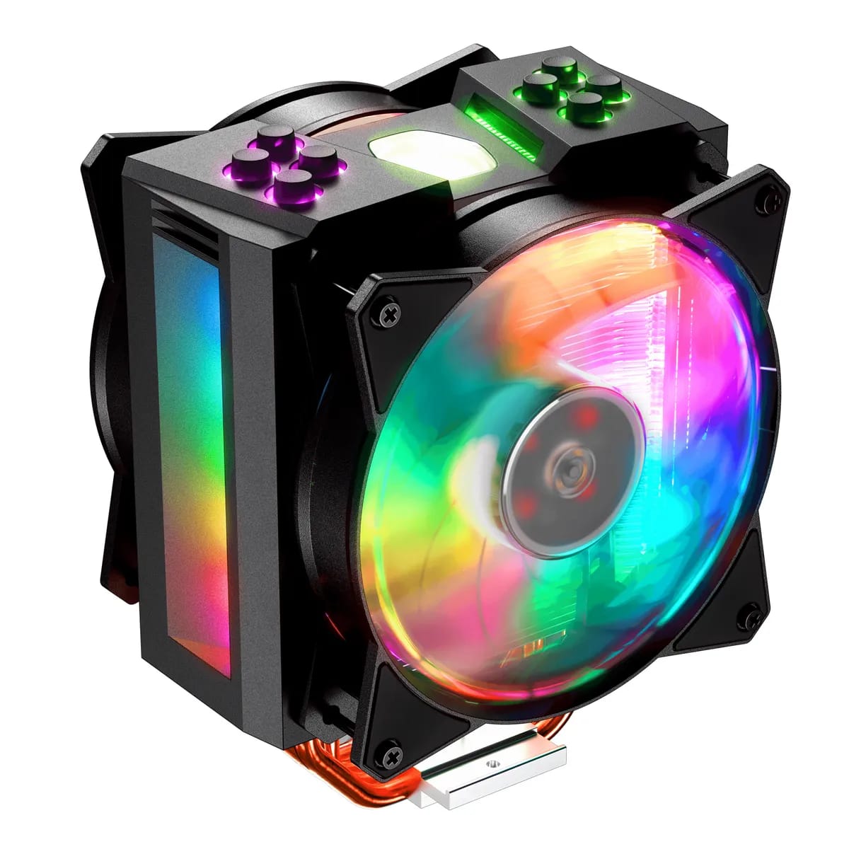 Cooler Cpu Coolermaster Masterair Ma410m Rgb Sensor Termico