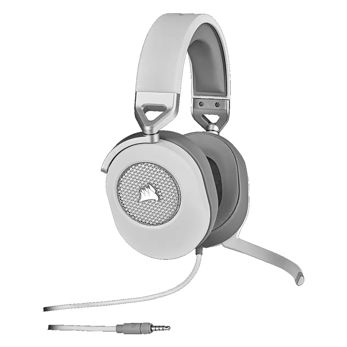 Auriculares Gamer Corsair Hs65 Surround Blanco Pc Ps5 Switch
